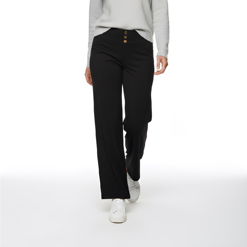 Black Wide-Leg Pants